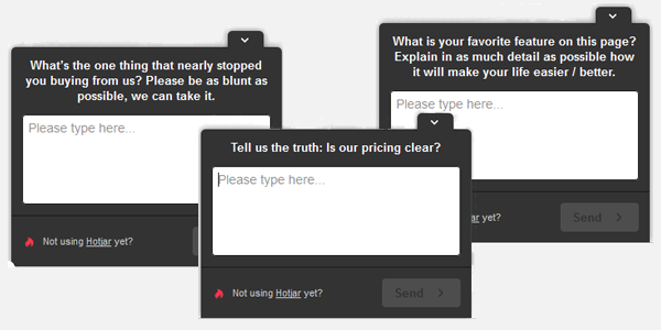 hotjar wordpress - surveys