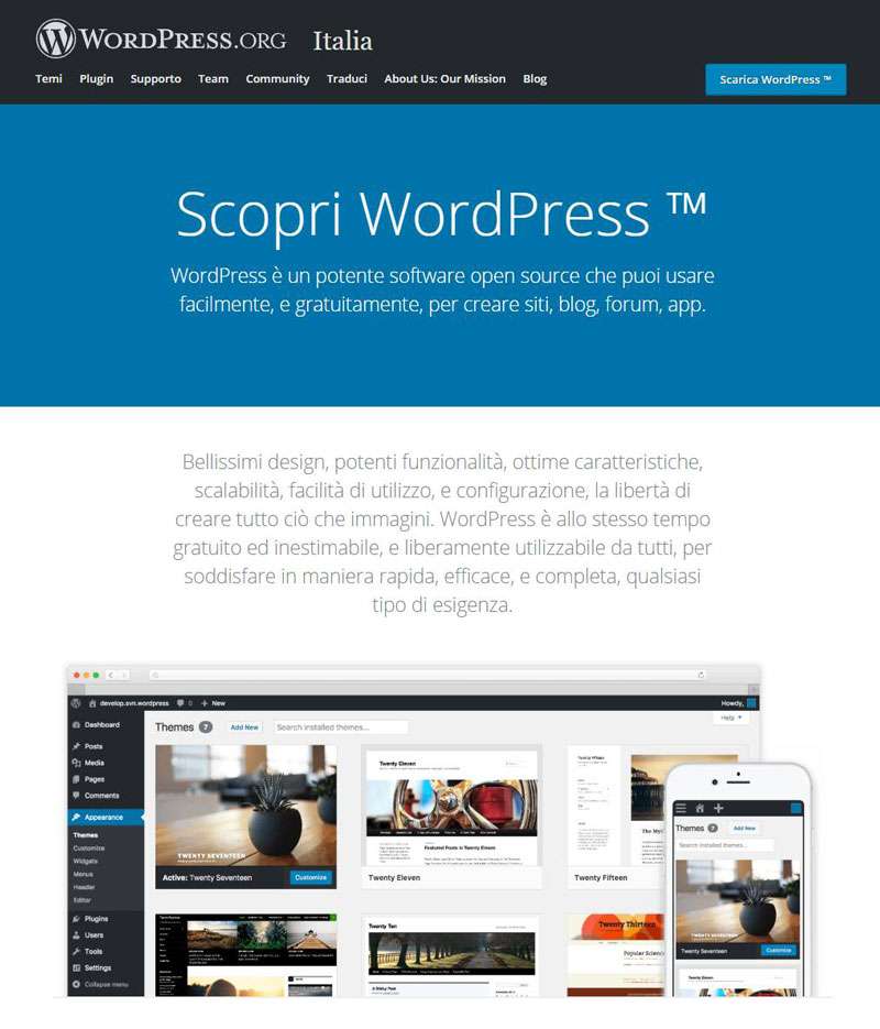come creare un sito web professionale