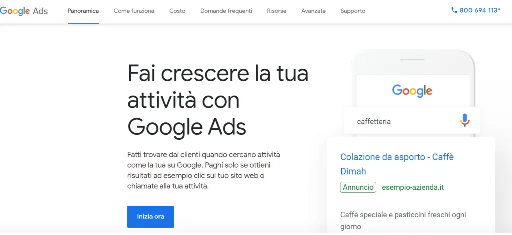google ads home