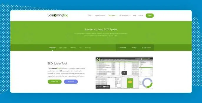 screaming frog per analizzare i core web vitals