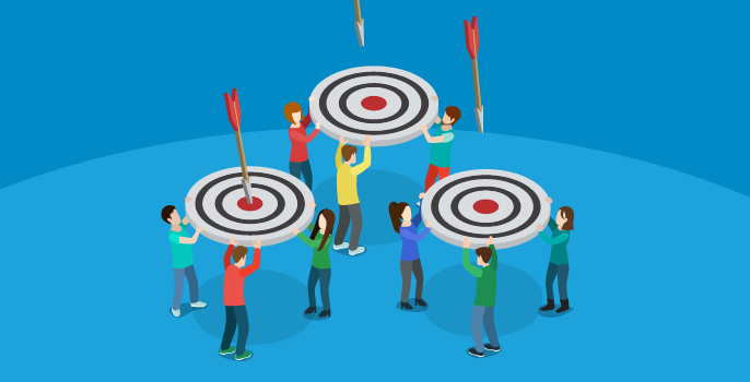 selezionare target
